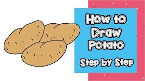 How to draw a potato